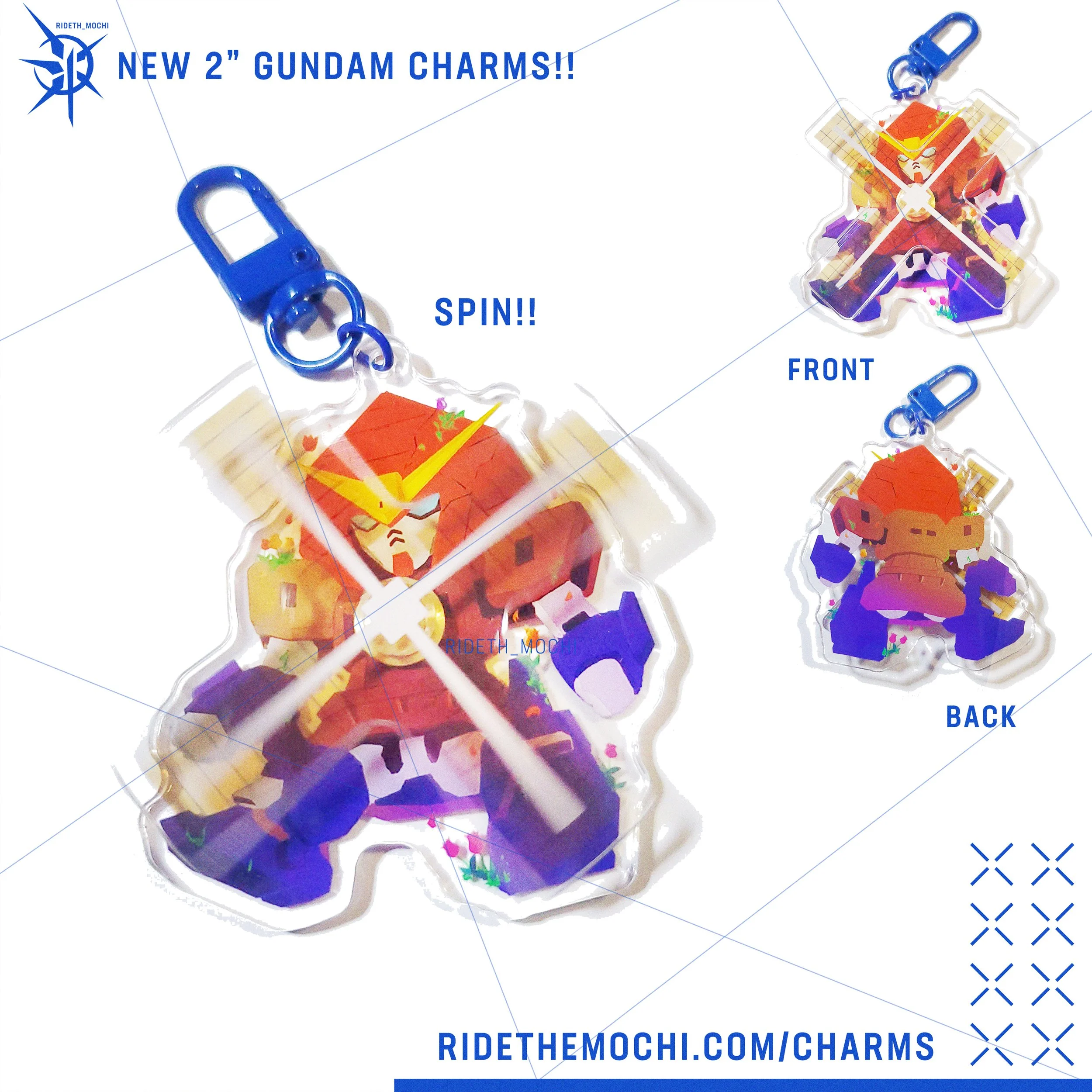 デビルチルドレングッズ Nether Windmill Gundam Charm — Rideth_Mochi